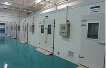 清溪公司在我司定做的老化房完工